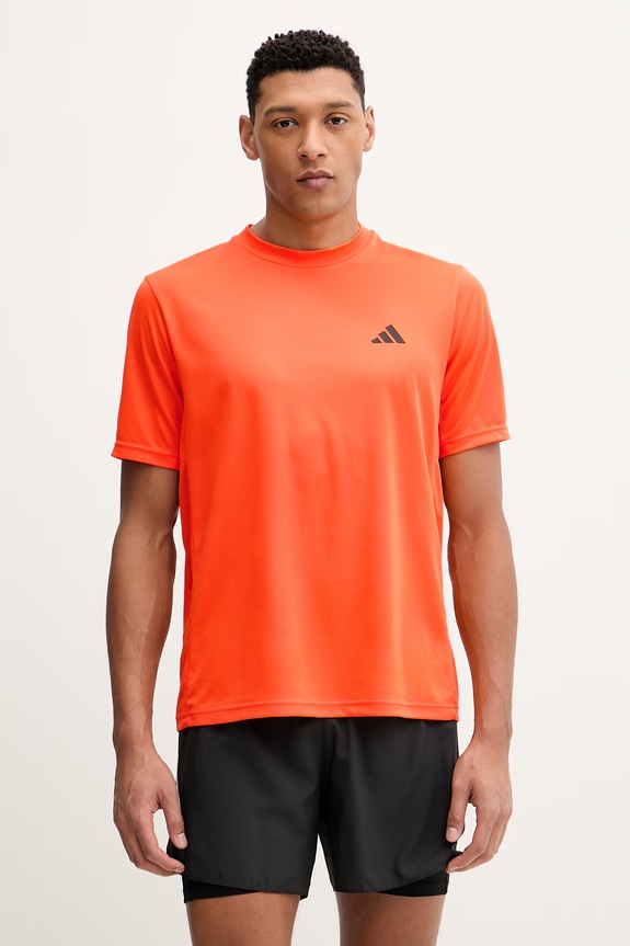 Tréninkové tričko adidas Performance hladký oranžová KD5467