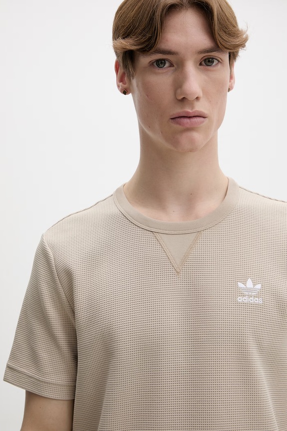 Μπλουζάκι adidas Originals μπεζ KE1180