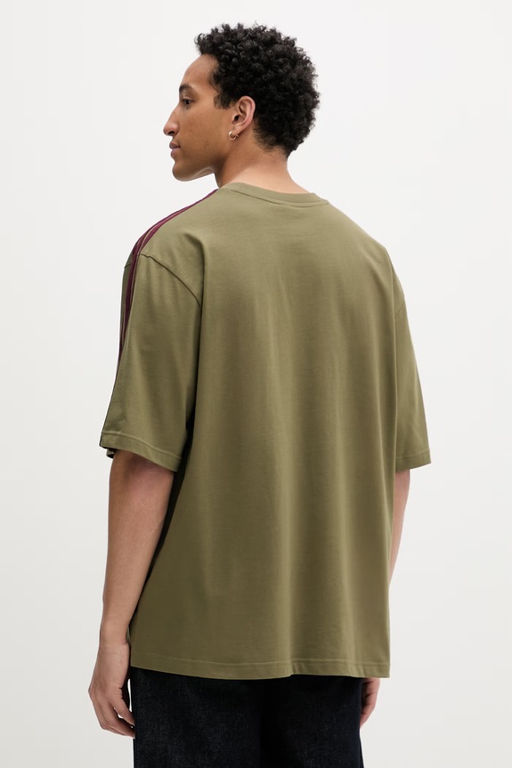 Odzież adidas Originals T-shirt męski bawełniany KE1590 zielony