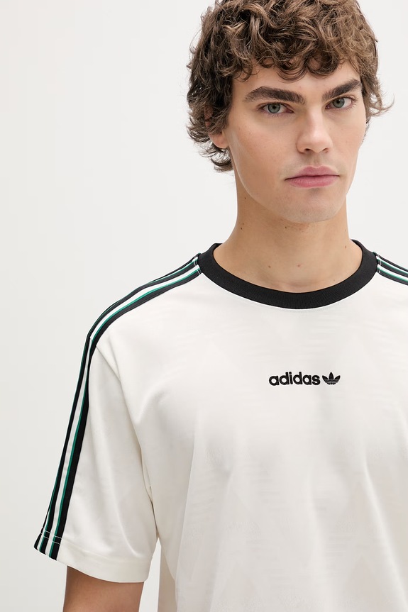 Μπλουζάκι adidas Originals μπεζ KE2139