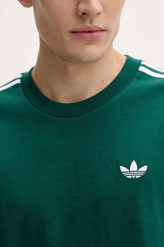 Bavlněné tričko adidas Originals KE2911 tyrkysová