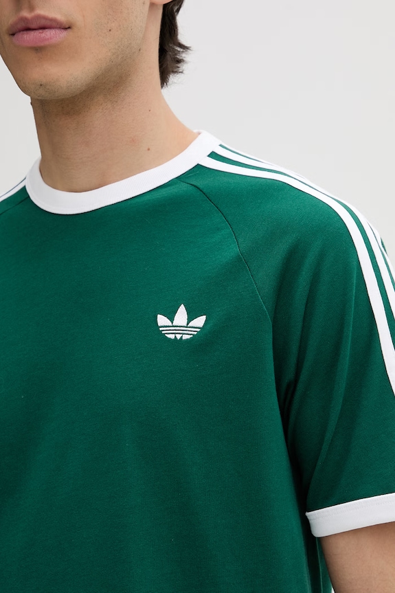 adidas Originals basic tričko pánske bavlnené KE3534 zelená