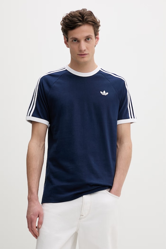 adidas Originals t-shirt bawełniany bawełna granatowy KE3536