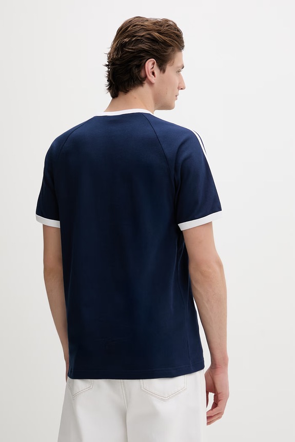Odzież adidas Originals t-shirt bawełniany KE3536 granatowy