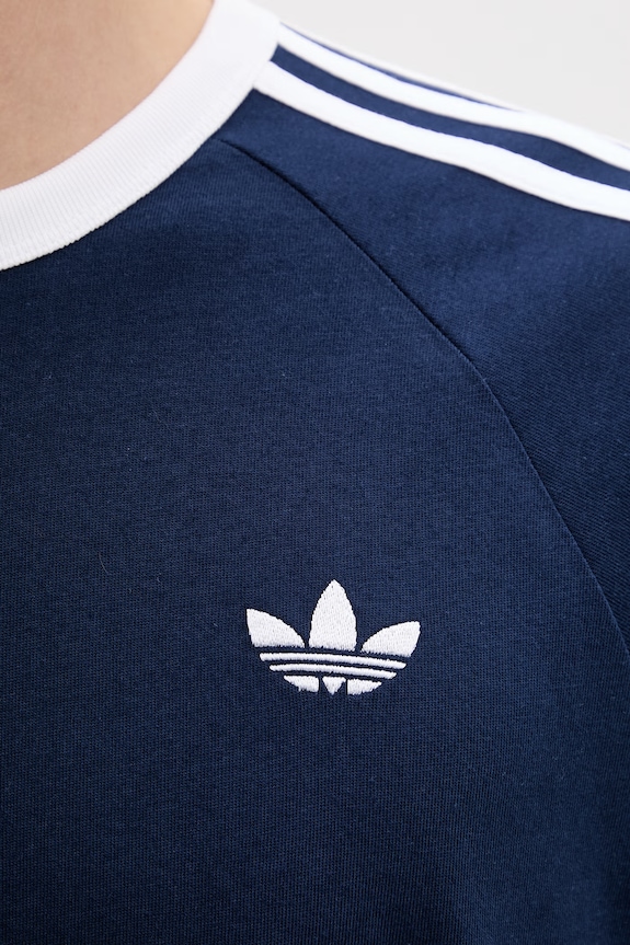 adidas Originals t-shirt bawełniany KE3536 granatowy