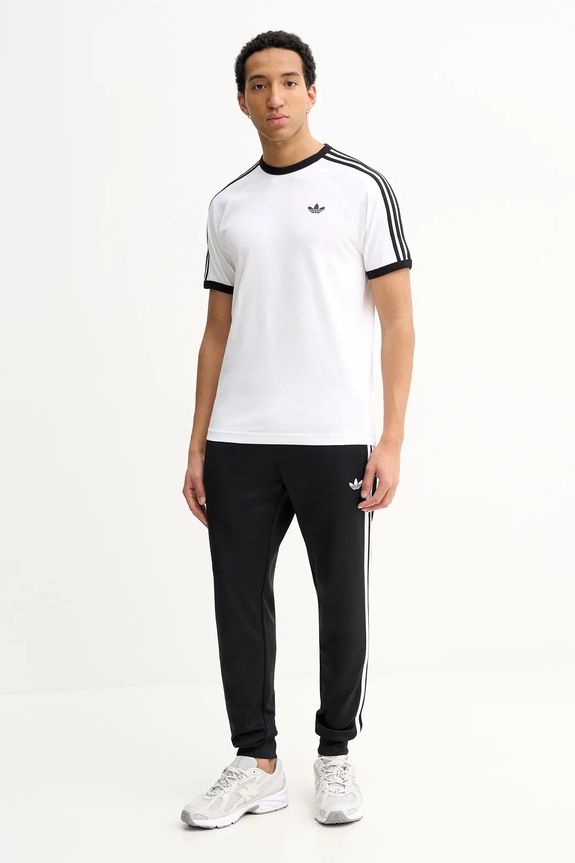 adidas Originals pamut póló KE3537 fehér SS26
