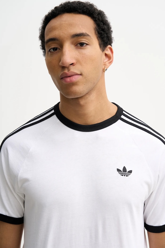 adidas Originals pamut póló fehér KE3537