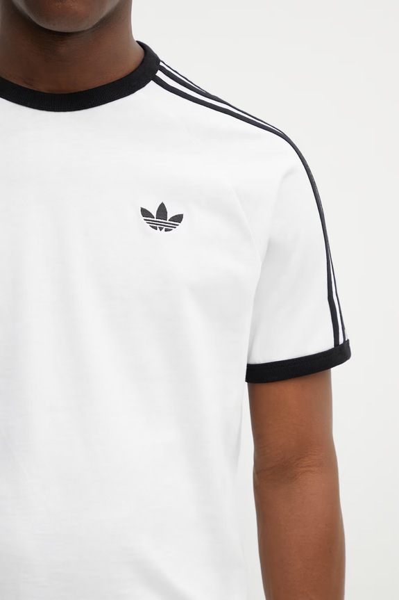 adidas Originals t-shirt bawełniany biały KE3537