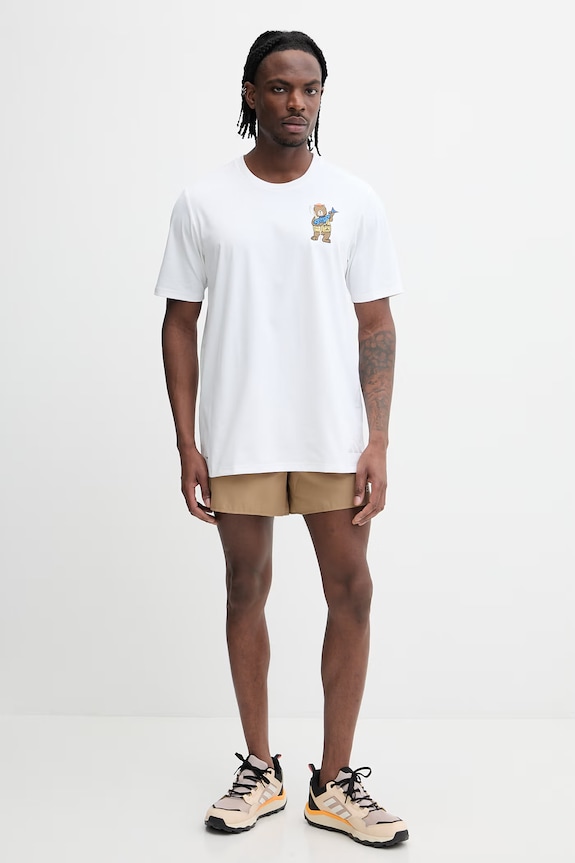 Αθλητικό μπλουζάκι adidas TERREX KE3710 λευκό SS26