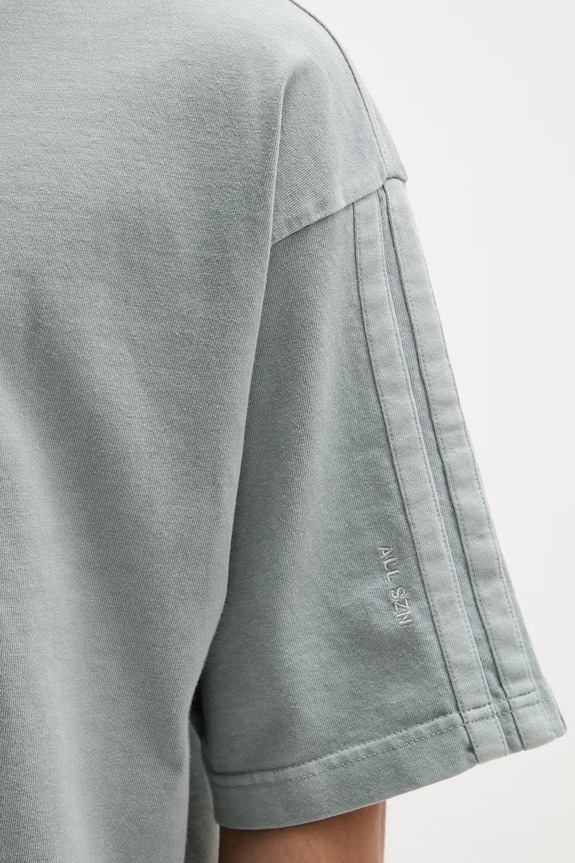 Βαμβακερό μπλουζάκι adidas KE5996 τιρκουάζ