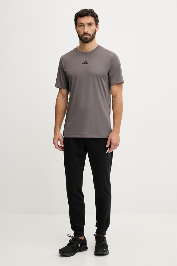 adidas Performance t-shirt treningowy KE9936 szary SS26