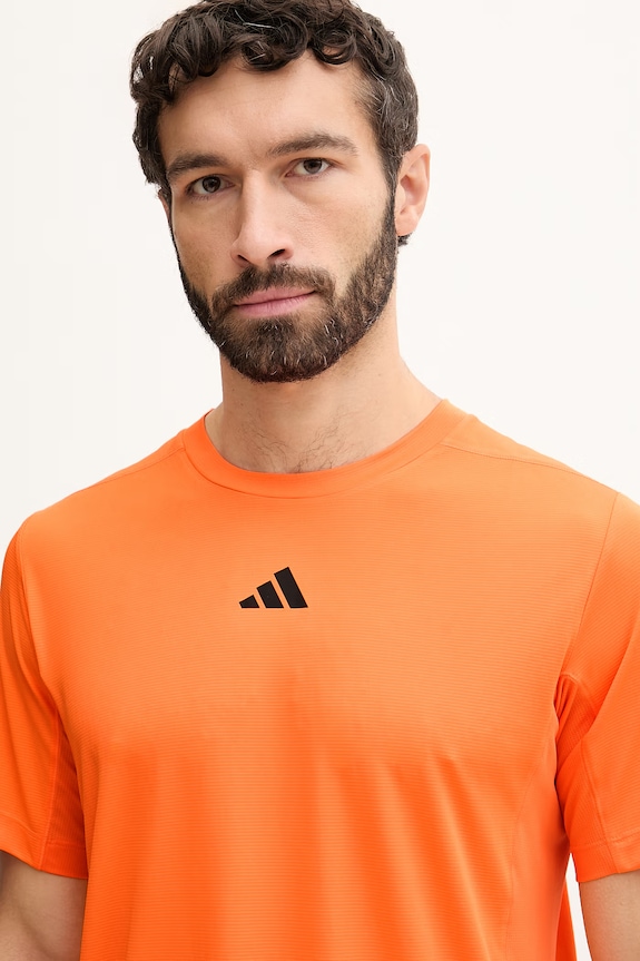 T-shirt προπόνησης adidas Performance πορτοκαλί KE9939
