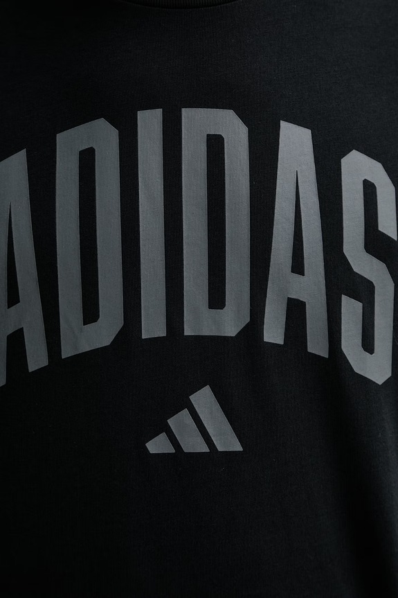 adidas t-shirt bawełniany KH4592 czarny