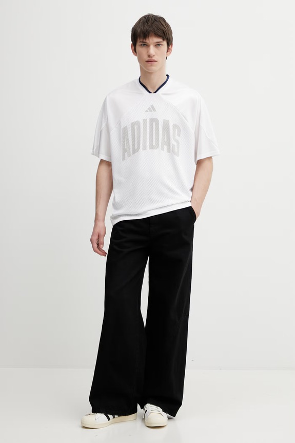 Μπλουζάκι adidas KS5426. λευκό SS26