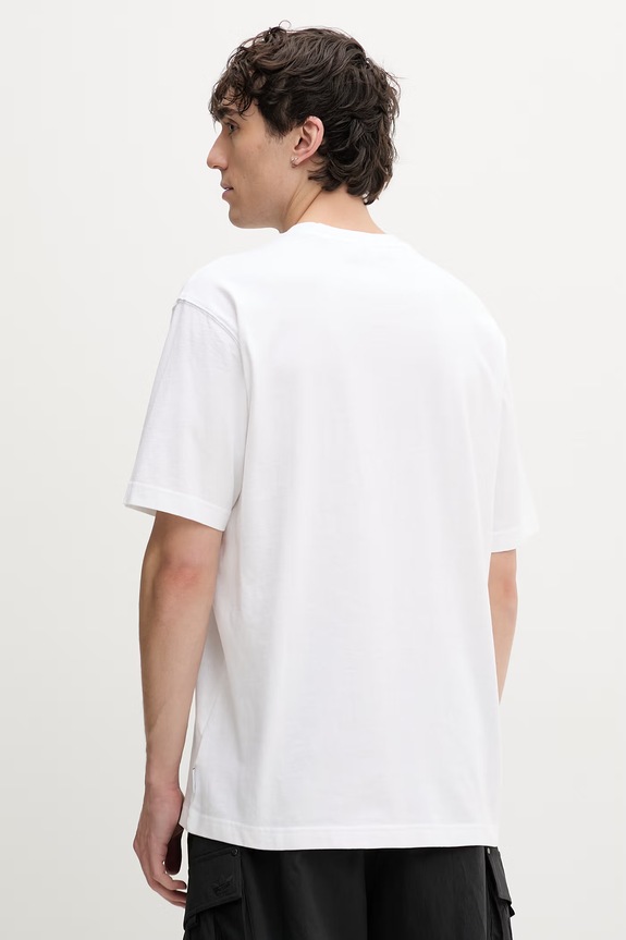 Odzież adidas Originals t-shirt męski bawełniany KS7615 biały