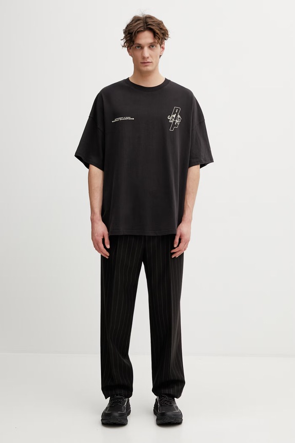 Puma cotton t-shirt Represent 635798 black