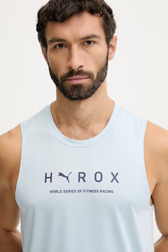 Puma top treningowy Cloudspun HYROX niebieski 528690