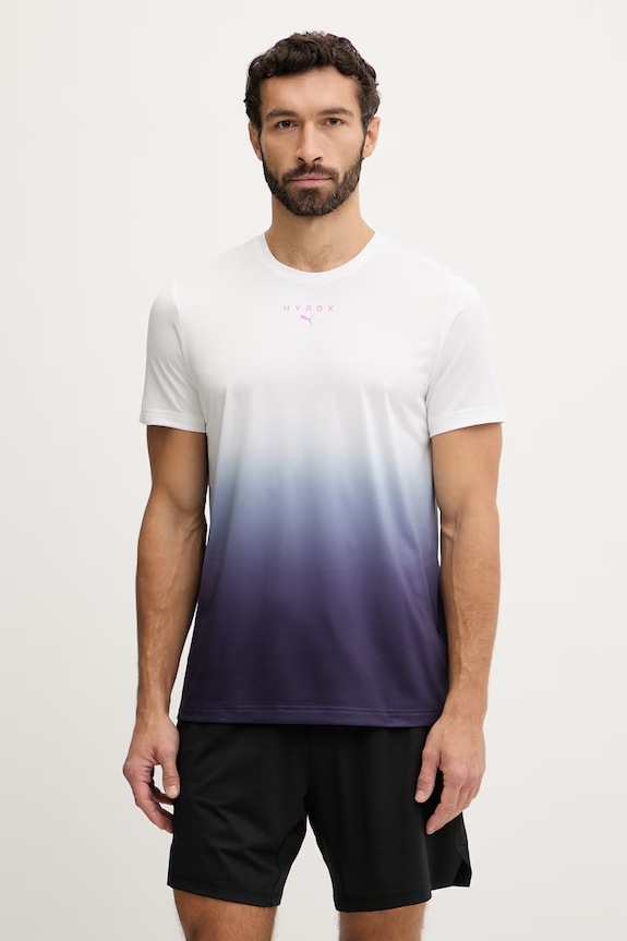 Odzież Puma t-shirt treningowy Graphic HYROX 528519 biały