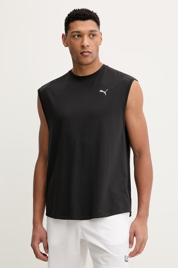 Тренувальна футболка Puma un CoolCELL Sleeveless regular чорний 528420