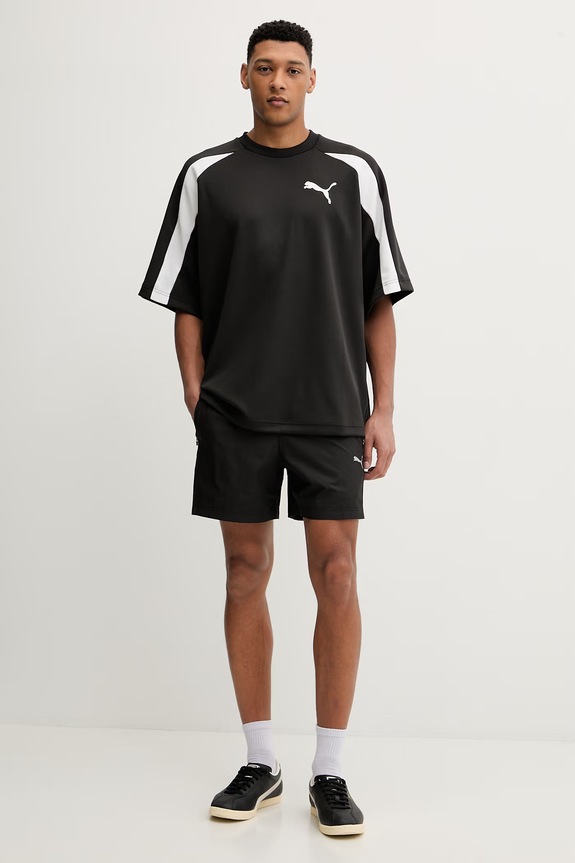 Puma tricou Oversized Pique 634403 negru SS26