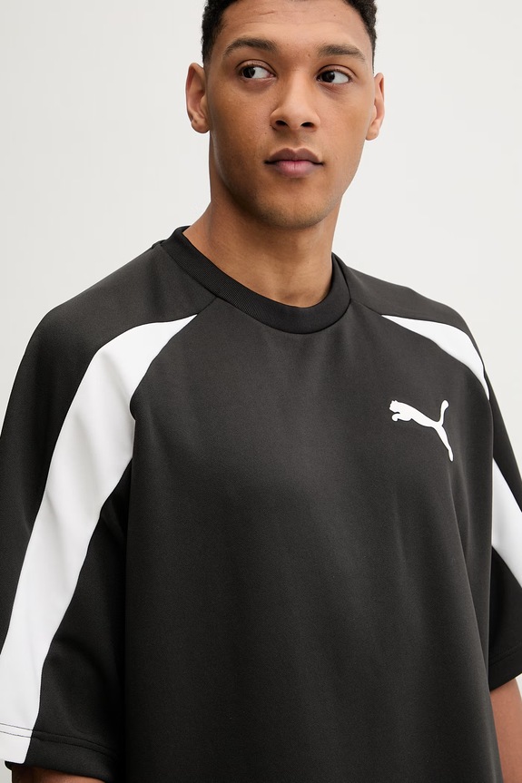 Puma tricou Oversized Pique negru 634403
