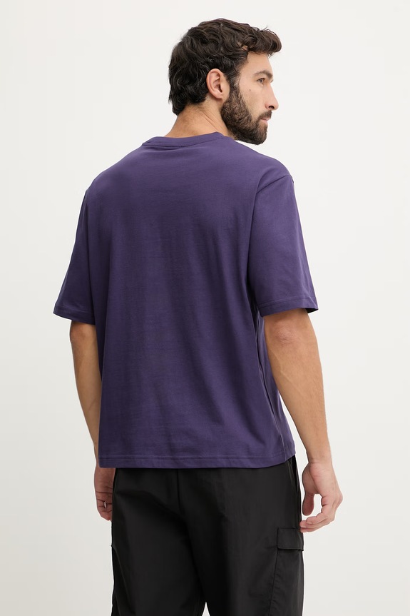 Oblečenie Bavlnené tričko Puma GRAPHIC 634443 fialová