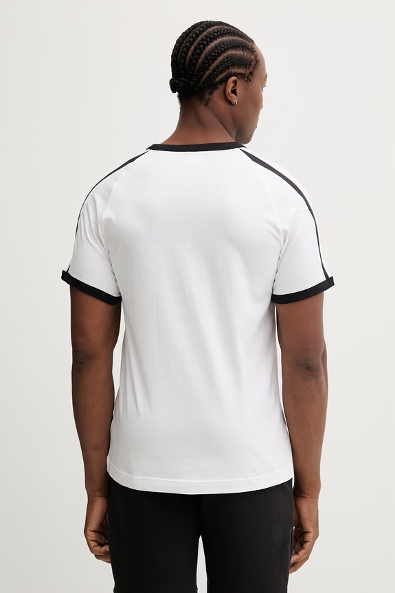 Одяг Бавовняна футболка Puma Big Cat Ringer 635242 білий
