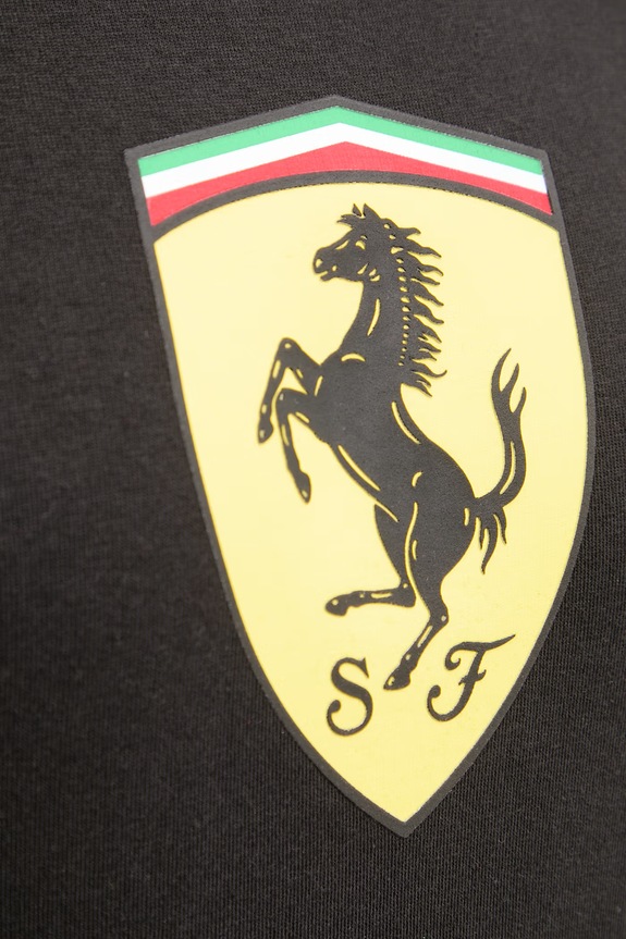 Bavlnené tričko Puma Ferrari 635310 čierna