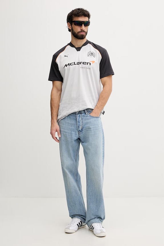 Puma t-shirt Ανδρικό McLaren 637509 γκρί SS26