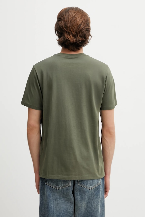 Oblečenie Bavlnené tričko Carhartt WIP SS Pocket T-Shirt I030434.11XX zelená