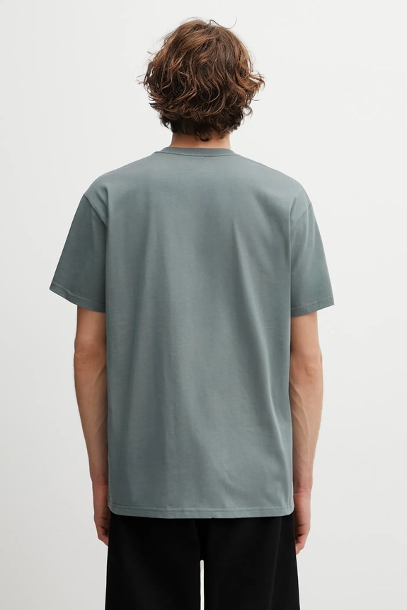 Clothing Carhartt WIP cotton t-shirt SS Chase T-Shirt I026391.3H4XX green