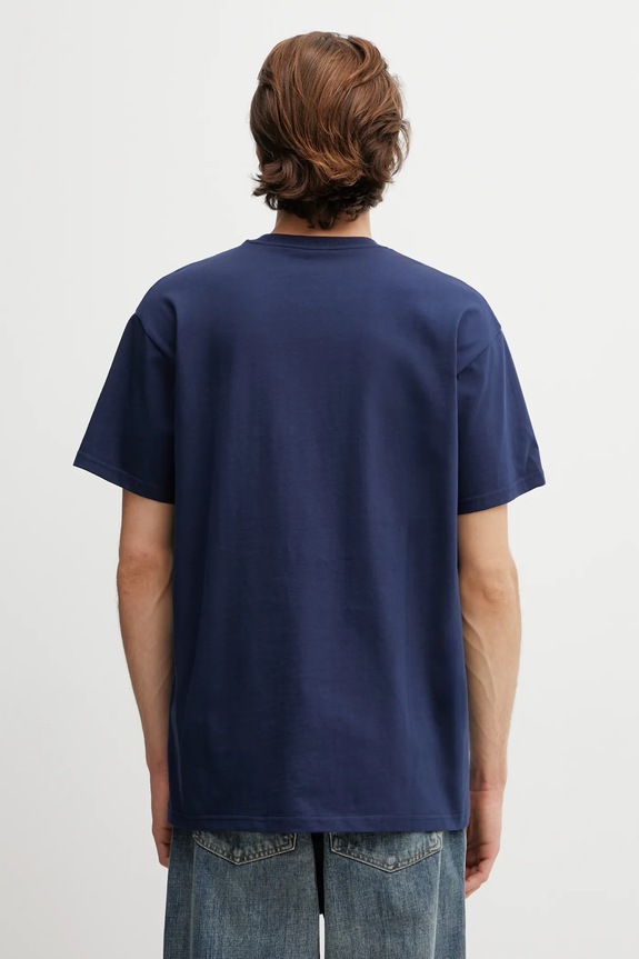 Clothing Carhartt WIP cotton t-shirt SS Chase T-Shirt I026391.3H6XX navy