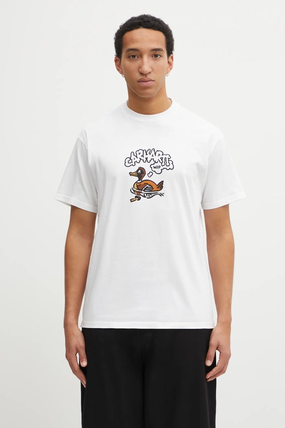 Carhartt WIP t-shirt SS Duck Duck T-Shirt regular white I036735.02XX
