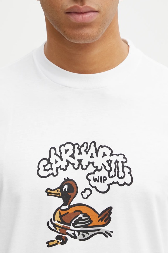 Carhartt WIP t-shirt SS Duck Duck T-Shirt white I036735.02XX