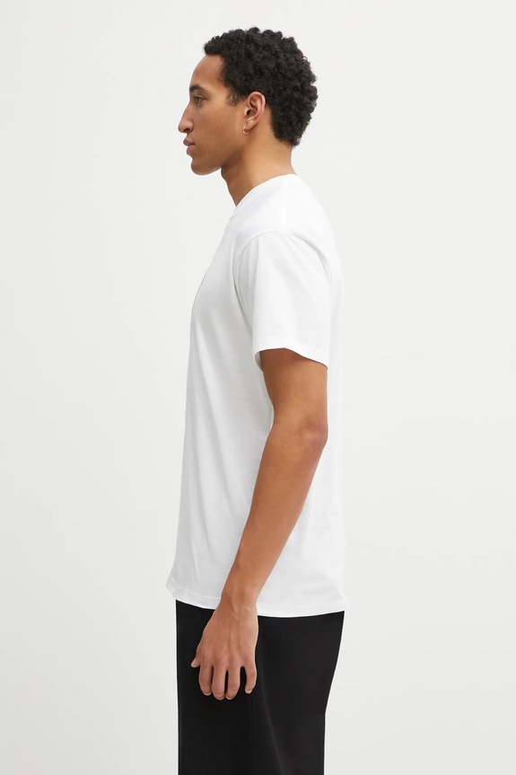 Бавовняна футболка Carhartt WIP SS Sardinas T-Shirt I036005.02XX білий SS26