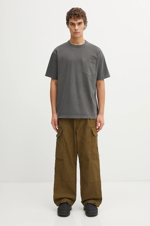 Carhartt WIP t-shirt bawełniany SS Torion Pocket T-Shirt I035957.89B7 szary