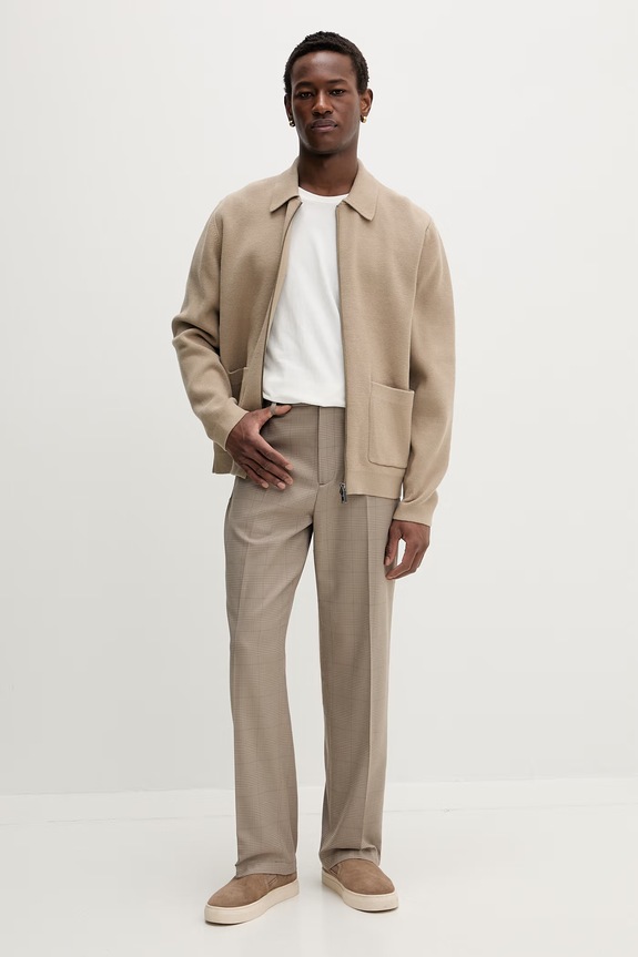 A.P.C. t-shirt Ανδρικό βαμβακερό COHBS.M26465 μπεζ SS26