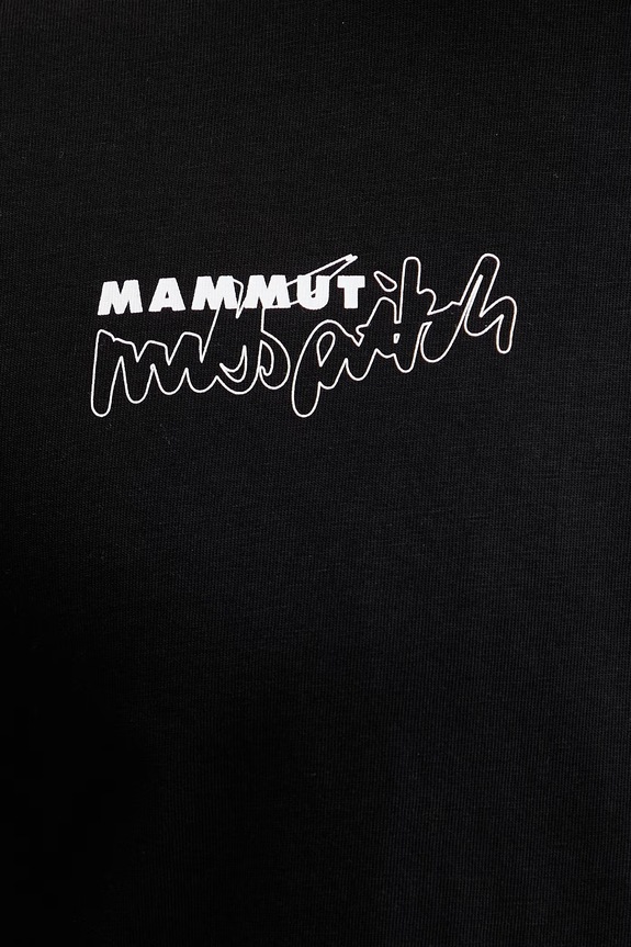 Mammut tričko pánske bavlnené 1017.07600 čierna
