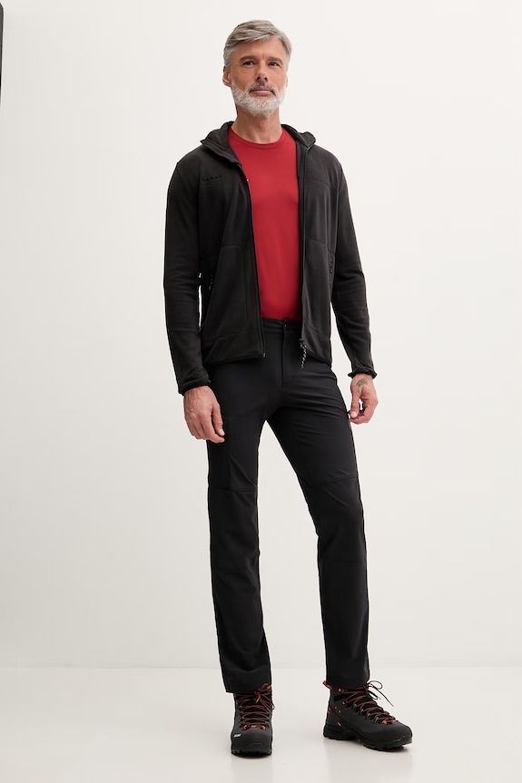 Mammut tričko pánske Selun 1017.07650 burgundské SS26