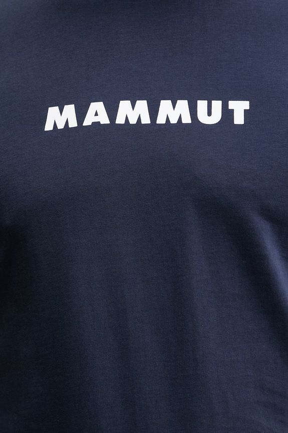 Mammut tričko pánske bavlnené 1017.07820 tmavomodrá
