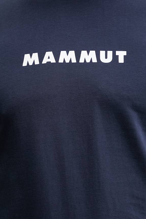 Mammut tričko pánske bavlnené 1017.07820 tmavomodrá