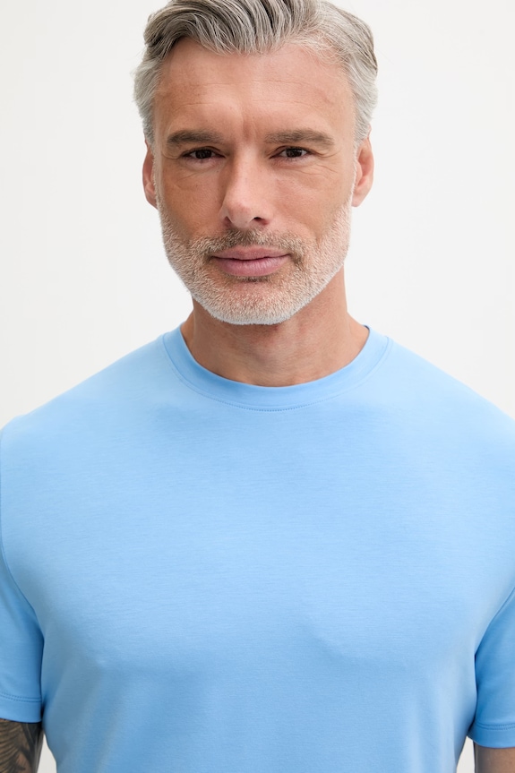 On tréninkové tričko pánské s bavlnou Focus modrá 1MF10244405