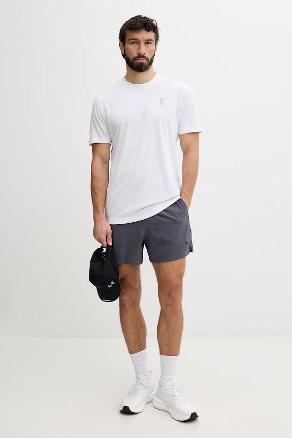 On t-shirt treningowy męski 1MG10280069 biały SS26