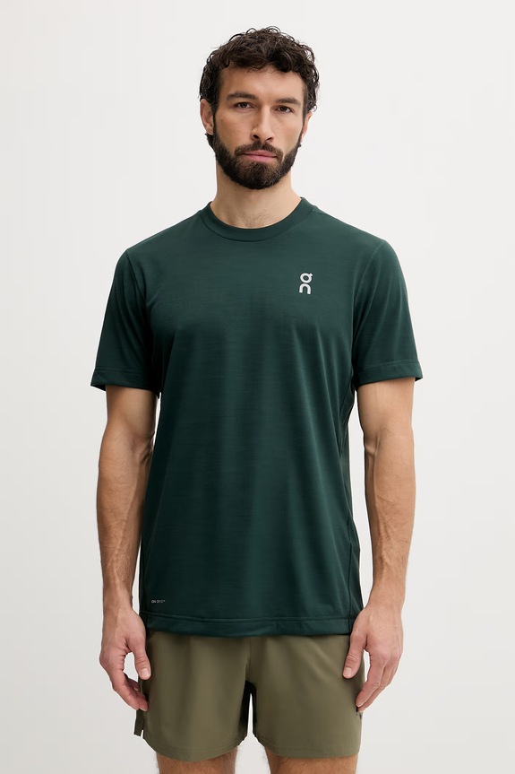 On tricou de antrenament pentru bărbați verde 1MG10284407