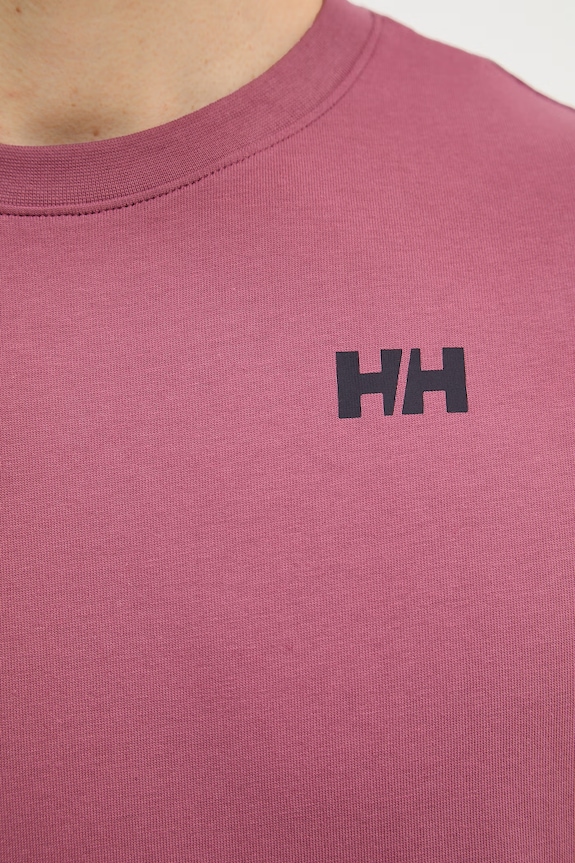 Helly Hansen tricou pentru bărbați, din bumbac MASSIF GRAPHIC 54600.664 roz