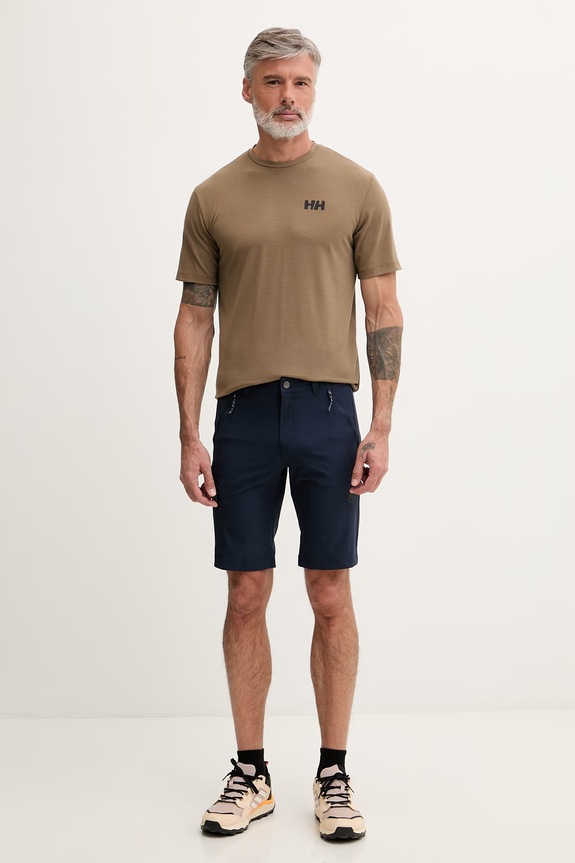 Helly Hansen tričko pánske SKOG RECYCLED GRAPHIC 63082.746 zelená SS26