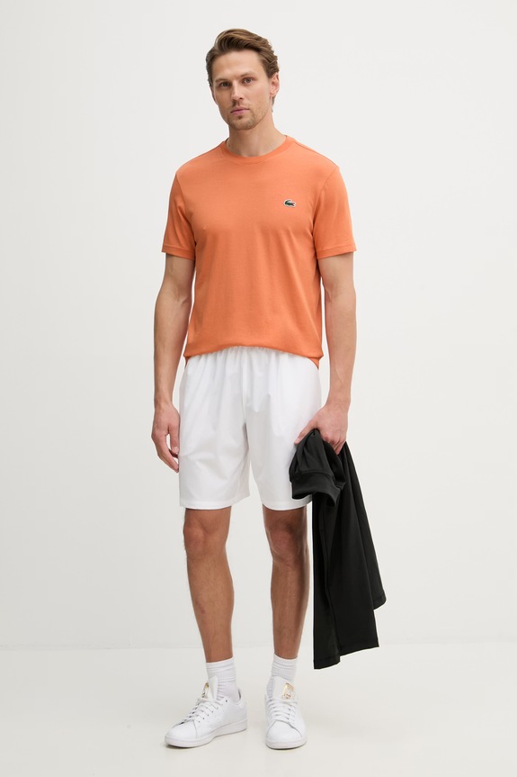 Lacoste T-shirt męski TH0003 pomarańczowy SS26