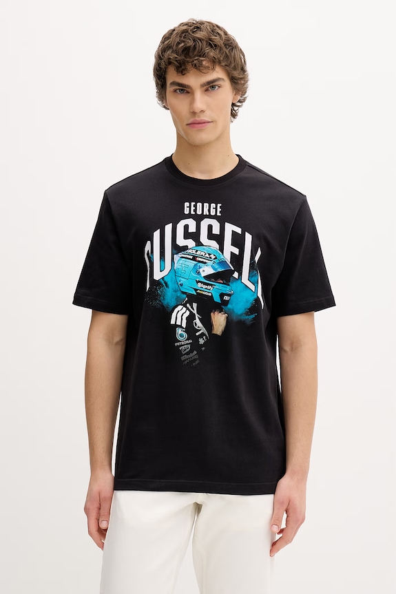 adidas pánske bavlnené x Mercedes čierna KE7746