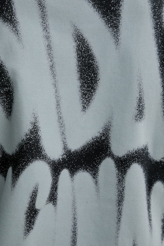 adidas Originals t-shirt in cotone Airbrush KW8009 nero