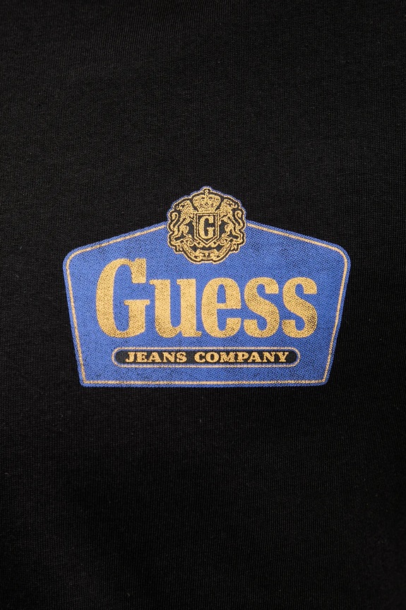 Guess Jeans pamut póló M6RI38.K8HM0 fekete